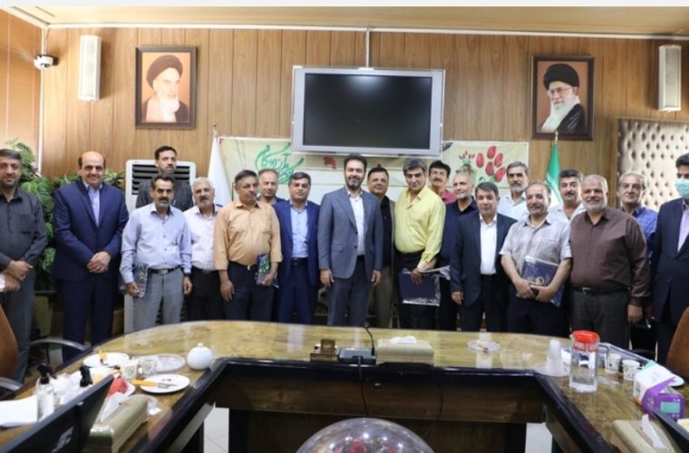 تجلیل از آزادگان شاغل و بازنشسته آبفای استان اصفهان