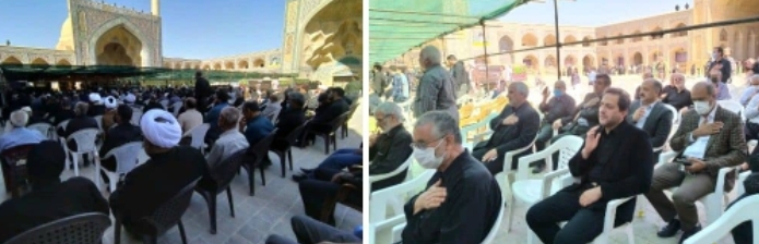حضور مدیران مخابراتی در مراسم ترحیم آیتالله ناصری حضور مدیران مخابراتی در مراسم ترحیم آیتالله ناصری