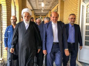 دیدار مدیرعامل شرکت ملی نفت ایران با عضو هیأت رییسه مجلس خبرگان رهبری