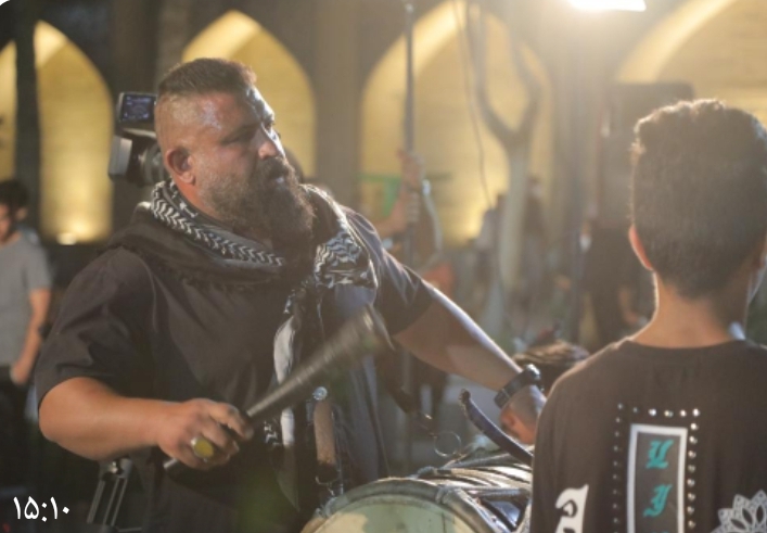 اجرای آئینهای سوگواری شهرستانهای اصفهان در چهارباغ اجرای آئینهای سوگواری شهرستانهای اصفهان در چهارباغ