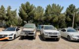 پلیس راهور اصفهان دست قاچاقچیان خودرو را وا کرد