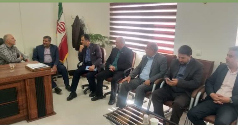 دیدارمدیرکل دامپزشکی استان اصفهان بافرماندارشهرستان هرند