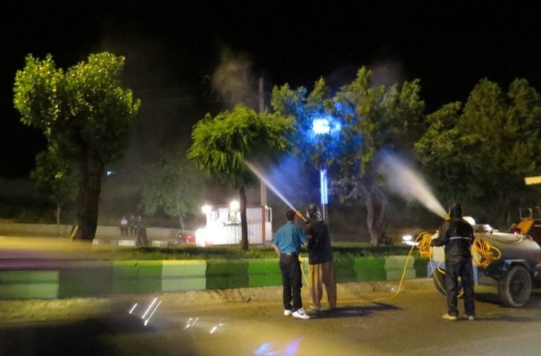 اجرای مرحله دوم عملیات سمپاشی شبانه درختان در خردادماه اجرای مرحله دوم عملیات سمپاشی شبانه درختان در خردادماه