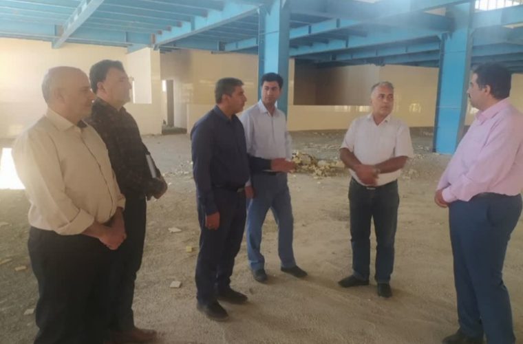 بازدیدتخصصی مدیرکل دامپزشکی استان اصفهان ازکشتارگاه درحال احداث شهرستان خمینی شهر