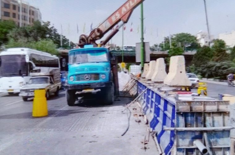 جایگزینی حفاظ‌های میانی بزرگراه‌ها با گاردریل‌های ایمن