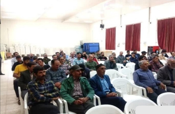 دوره آموزشی و ترویجی اصول بهداشت و مدیریت پرورش دام و روش پیشگیری از بیماری های دامی در شهرستان بوئین میاندشت