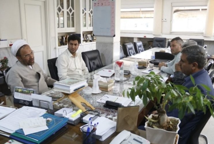 دیدارمدیرکل دامپزشکی استان اصفهان با مدیرکل اداره اوقاف وامور خیریه استان