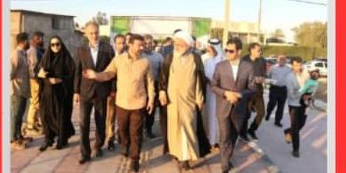 فاز نخست پروژه ساحل سازی اروندرود آبادان پس از چندین سال افتتاح شد