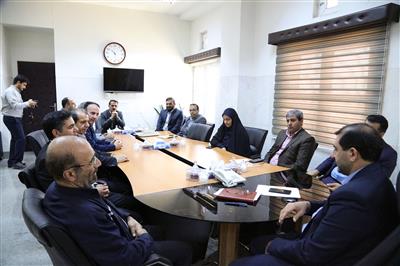 دیدار مدیران عامل مناطق نفتخیز جنوب و نفت و گاز مارون با دادستان مرکز خوزستان