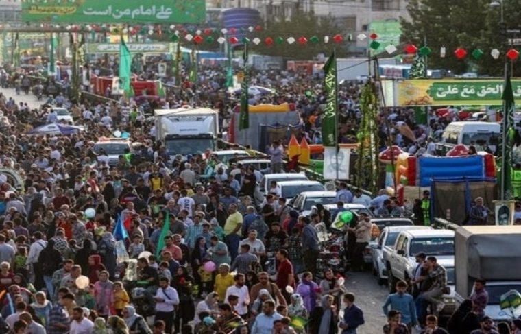 حضور پررنگ خانواده ارتباطات در مهمانی ۱۰ کیلومتری غدیر