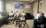 دیدار فرمانده و معاونین انتظامی شهرستان اصفهان با مدیر کل تعزیرات حکومتی اصفهان