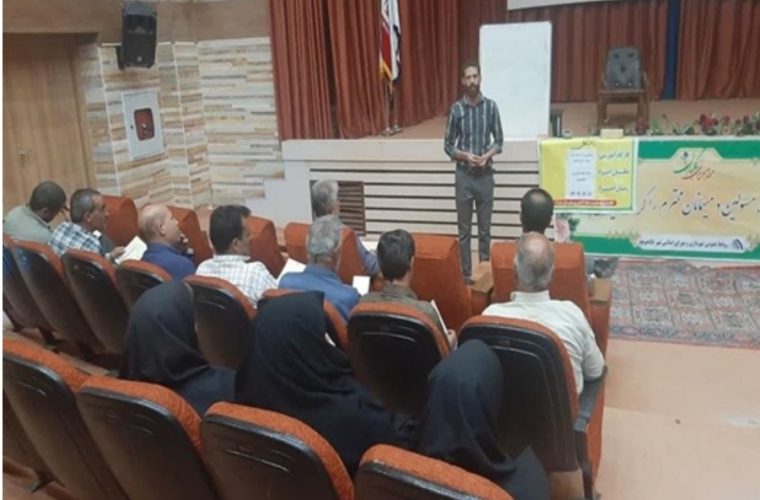 برگزاری کلاس آموزشی آشنایی با بیماری تب خونریزی دهنده کریمه کنگو در شهرستان مبارکه