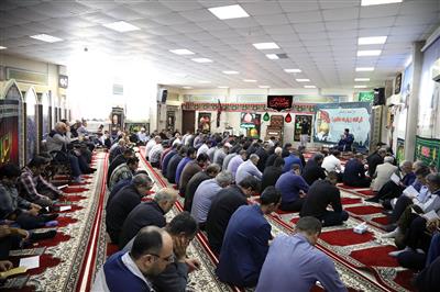 برگزاری مراسم پرفیض زیارت عاشورا در نفت و گاز مارون