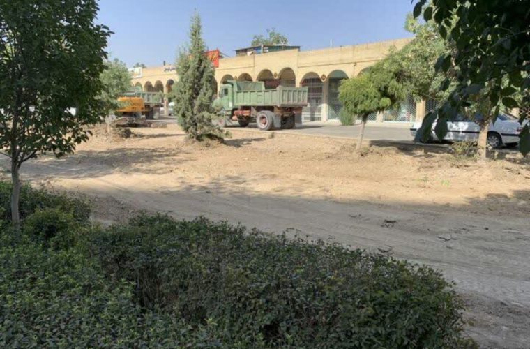 آغاز عملیات اجرایی محوطه‌سازی بازارچه رباط با ۱۰ میلیارد ریال اعتبار