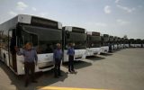 تحویل ۱۵۳ دستگاه اتوبوس سهمیه وزارت کشور به اصفهان تا پایان امسال