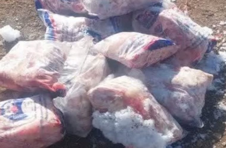 کشف، ضبط و معدوم سازی ۷۰۰ کیلوگرم مرغ قطعه بندی شده بدلیل انقضای تاریخ مصرف و انجماد غیر اصولی در شهرستان گلپایگان