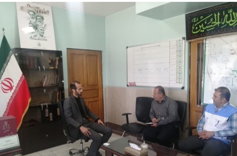 دیدار رئیس و پرسنل شبکه دامپزشکی شهرستان شاهین شهر و میمه با دادستان جدید این شهرستان