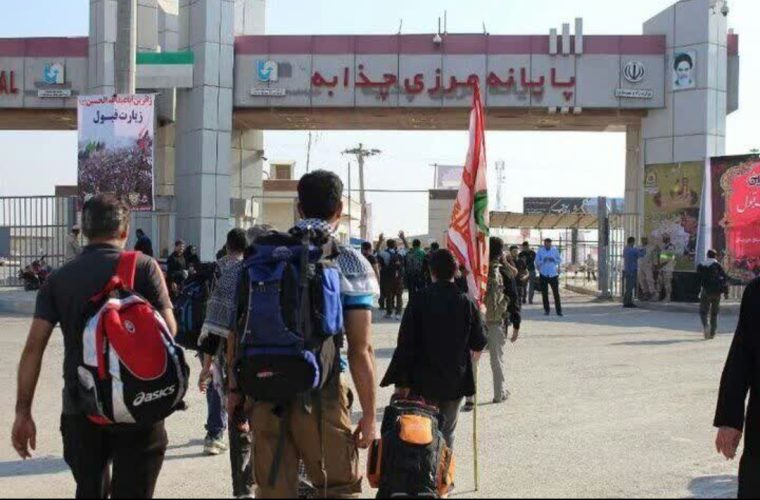 نصب سایهبان و تأمین وسایل سرمایشی در مرز چذابه نصب سایهبان و تأمین وسایل سرمایشی در مرز چذابه