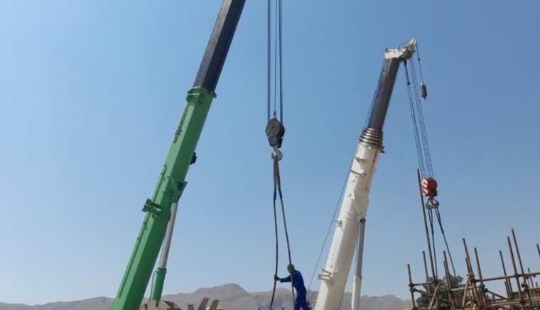 اولین محموله راکتور واحد KHT هلدینگ پتروپالایش اصفهان تخلیه شد