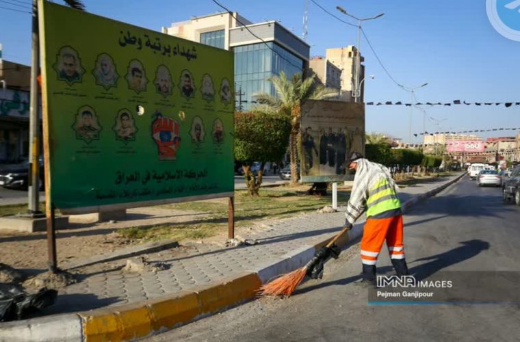 تقدیر از خدمت رسانی ستاد اربعین شهرداری اصفهان در چذابه