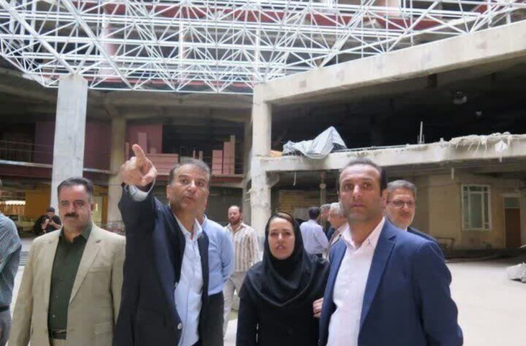 بازدید مدیرکل حوزه سرمایهگذاری وزارت میراث فرهنگی از پروژه «هتل جهانما» بازدید مدیرکل حوزه سرمایهگذاری وزارت میراث فرهنگی از پروژه «هتل جهانما»