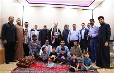 تقدیر همجواران تاسیسات نفت و گاز مارون از مهندس قباد ناصری تقدیر همجواران تاسیسات نفت و گاز مارون از مهندس قباد ناصری