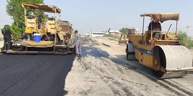 عملیات آسفالت کندرو بلوار ثامن آبادان آغاز شد عملیات آسفالت کندرو بلوار ثامن آبادان آغاز شد