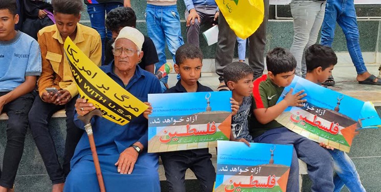 راهپیمایی مردم خوزستان در حمایت از ملت فلسطین راهپیمایی مردم خوزستان در حمایت از ملت فلسطین