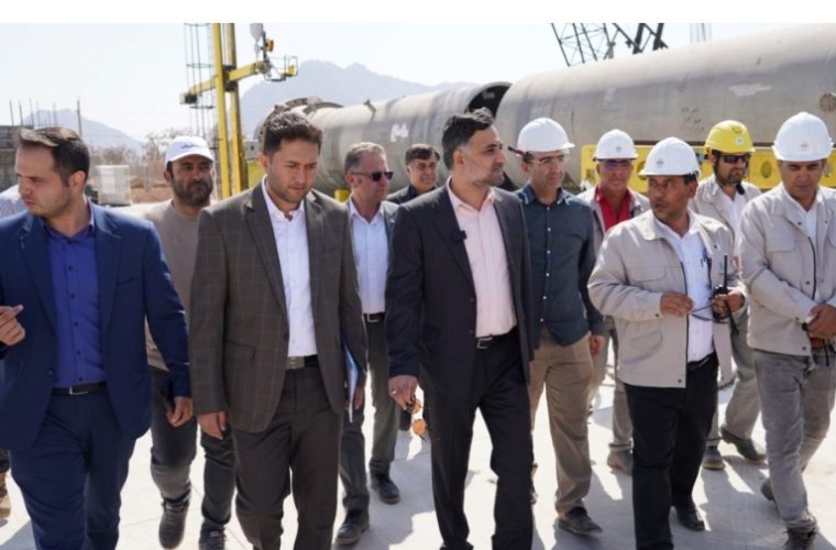 بازدید معاون رئیس جمهور از شرکت مشعل پویا