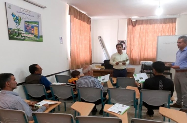برگزاری کلاس آموزشی ترویجی بیماری های مشترک در شهر ویست شهرستان خوانسار
