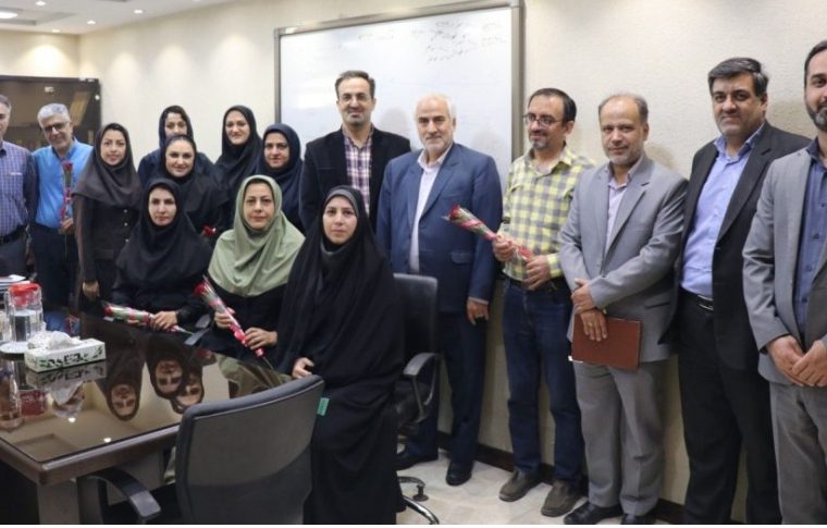 دیدار مدیر مخابرات منطقه اصفهان با همکاران اداره برنامه ریزی و کنترل برنامه‌ها