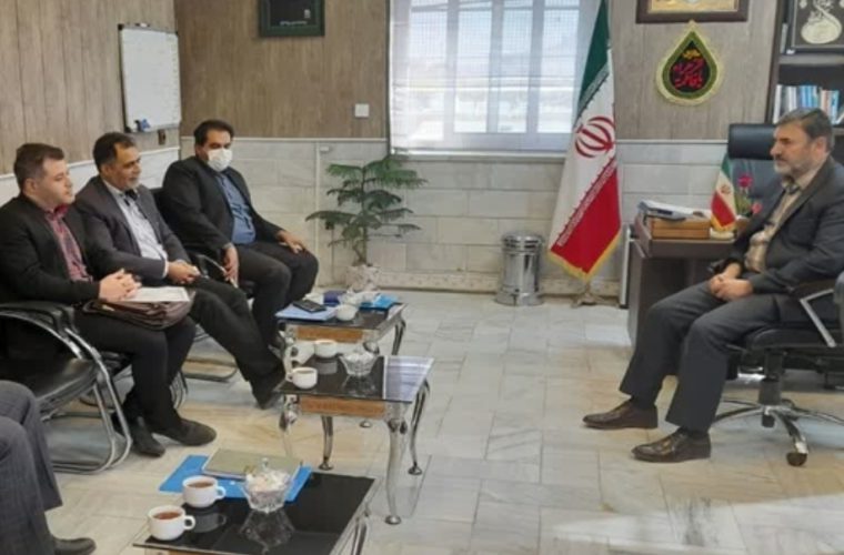 دیدار مشاور مدیر کل دامپزشکی استان با فرماندار شهرستان فریدن و شهردار شهر داران