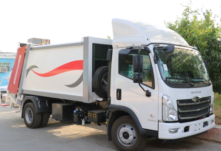 خرید یک دستگاه ایسوزو فورس ۶ تن حمل زباله توسط شهرداری مسجدسلیمان