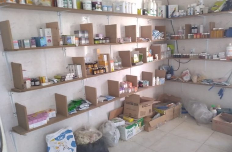 کشف و پلمب یک واحد غیر مجاز عرضه غیرمجاز دارو در شهرستان کاشان