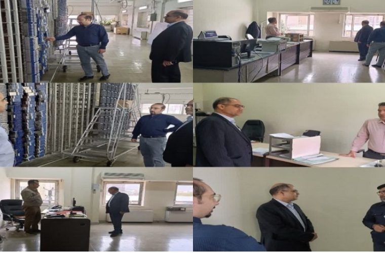 بازدید مدیر مخابرات مرکز استان از مرکز مخابراتی استقلال بازدید مدیر مخابرات مرکز استان از مرکز مخابراتی استقلال