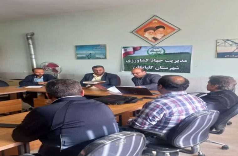 کمیته پیشگیری از آنفلوانزای فوق حاد پرندگان درشهرستان گلپایگان