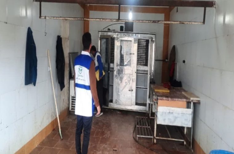 کشف و پلمب محل کشتار غیرمجاز دام در شهرستان چادگان کشف و پلمب محل کشتار غیرمجاز دام در شهرستان چادگان