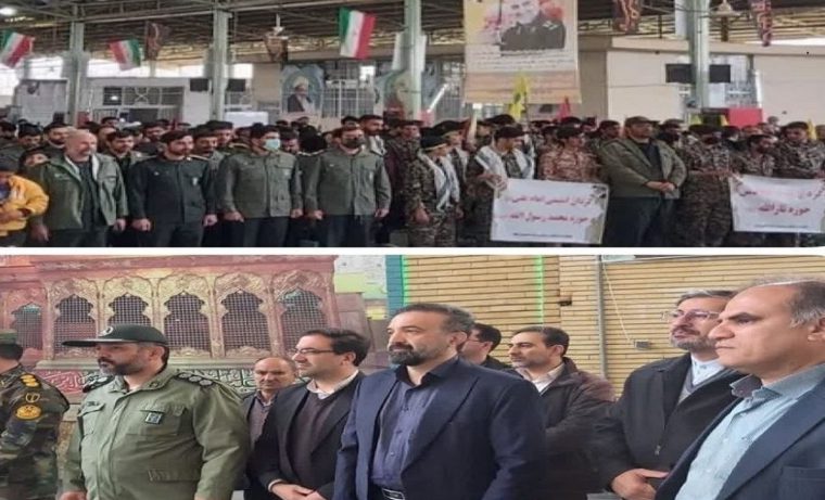 حضور همکاران بسیجی مخابرات خمینی شهر در همایش اقتدار بسیج حضور همکاران بسیجی مخابرات خمینی شهر در همایش اقتدار بسیج