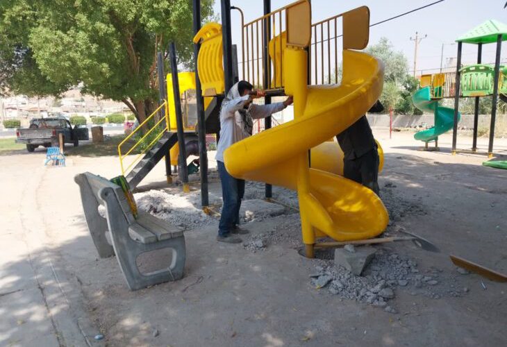 گزارش عملکرد ۳ ماهه واحد فضای سبز شهرداری مسجدسلیمان