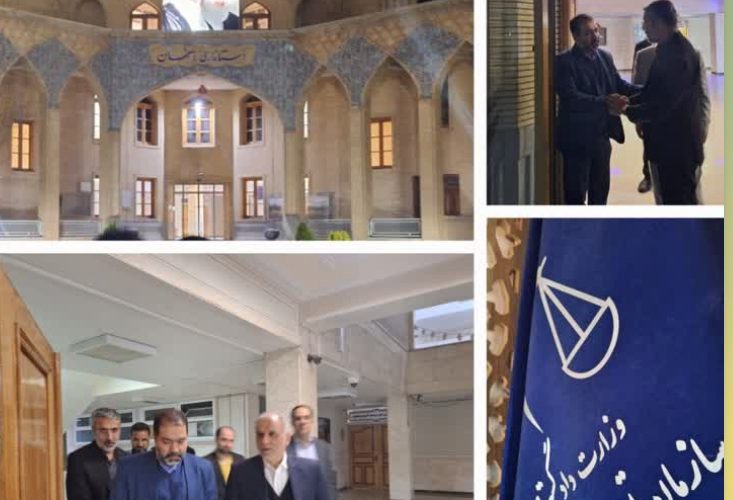 دیدار وزیر دادگستری با استاندار اصفهان