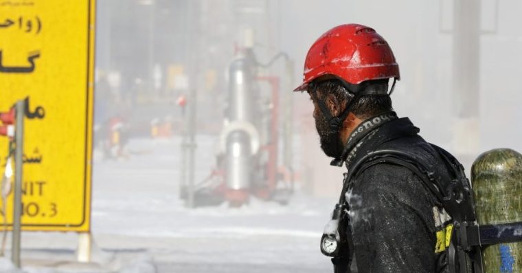 حادثه آتش‌سوزی پالایشگاه اصفهان تنها یک مصدوم داشت