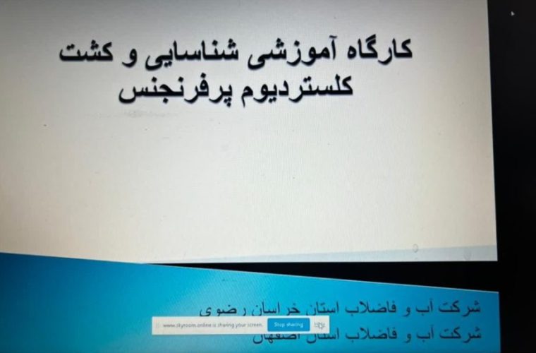 برگزاری کارگاه آموزشی «کلستریدیوم پرفرژنس» به صورت مجازی با همکاری کارگروه های کنترل کیفیت آب شرق و مرکز کشور