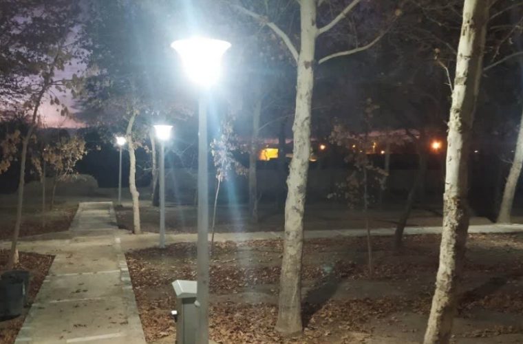تکمیل پروژه روشنایی بوستان محله جلالان با ۴ میلیارد ریال اعتبار