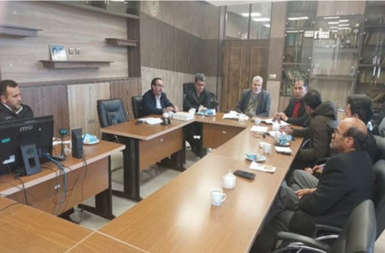 جلسه ستاد شهرستانی به منظور هماهنگی و آمادگی جهت اجرای واکسیناسیون تب برفکی در شهرستان فریدونشهر