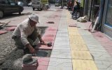 پیشرفت ۶۵ درصدی پروژه پیادهروسازی خیابان نگارستان پیشرفت ۶۵ درصدی پروژه پیادهروسازی خیابان نگارستان