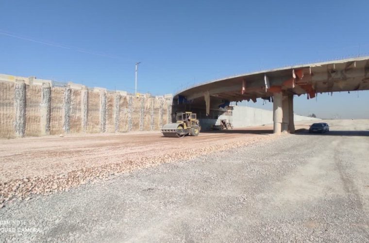 پیشرفت ۸۸ درصدی احداث پل‌ شهدای دهنو در رینگ چهارم