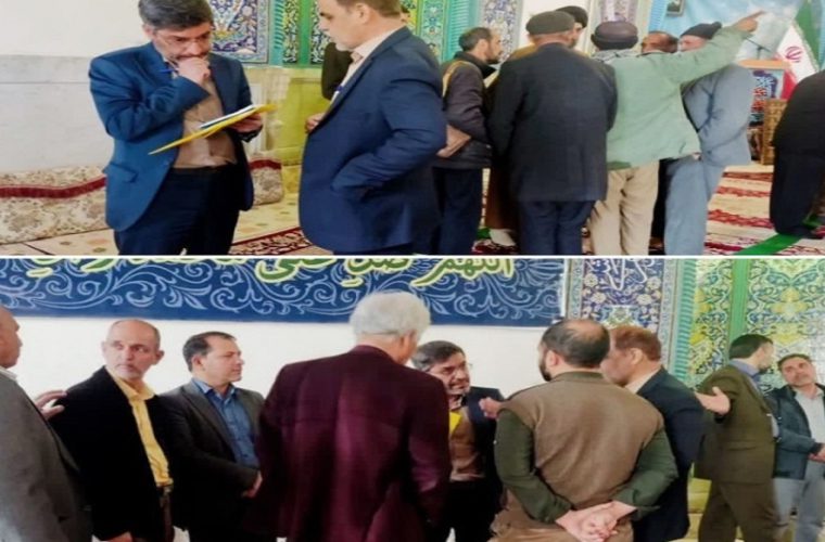 برپایی میز خدمت مخابراتی در برخوار