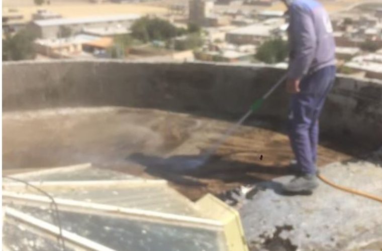 شست وشوی مخازن ذخیره آب منطقه براآن و کراج