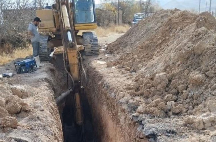 اجرای شبکه فاضلاب سمیرم اجرای شبکه فاضلاب سمیرم