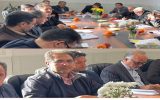 برگزاری جلسه هم اندیشی مسئولان در روستای خونداب با حضور مدیر مخابرات نجف آباد